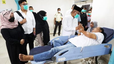 program unggulan Gubernur Banten, Andra Soni, yang berfokus pada pembangunan infrastruktur, kesehatan, pendidikan, dan ketahanan pangan.