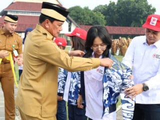 Bupati Tangerang imbau ASN disiplin dan siaga hadapi musim hujan, sekaligus lepas kontingen PMI ke Jumbara Provinsi di Serang.