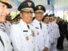 Gubernur Dedi Mulyadi melaporkan 100 hari kepemimpinannya di Jawa Barat dengan berbagai program lingkungan, dan sebagainya.