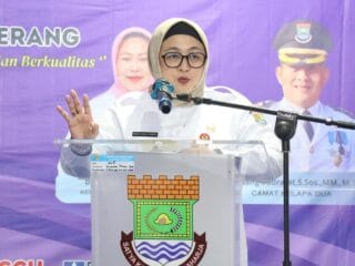 Wabup Intan Resmikan Perpustakaan Modern Gembala: Dorong Budaya Literasi di Curug Sangereng