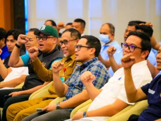 Wakil Wali Kota Tangsel Pilar Saga Ichsan membuka Kursus Pelatih Futsal Nasional 2025, dorong penguatan kualitas pelatih futsal Indonesia.