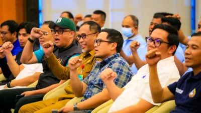 Wakil Wali Kota Tangsel Pilar Saga Ichsan membuka Kursus Pelatih Futsal Nasional 2025, dorong penguatan kualitas pelatih futsal Indonesia.