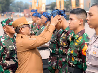 Upacara Penyambutan Peserta Latsitarda Nusantara ke-45 di Banten dipimpin oleh Gubernur Andra Soni, melibatkan 2.898 peserta.