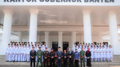 Plh Sekretaris Daerah Provinsi Banten, menekankan pentingnya nilai-nilai Pancasila dalam pembangunan saat Upacara Peringatan Harlah Pancasila