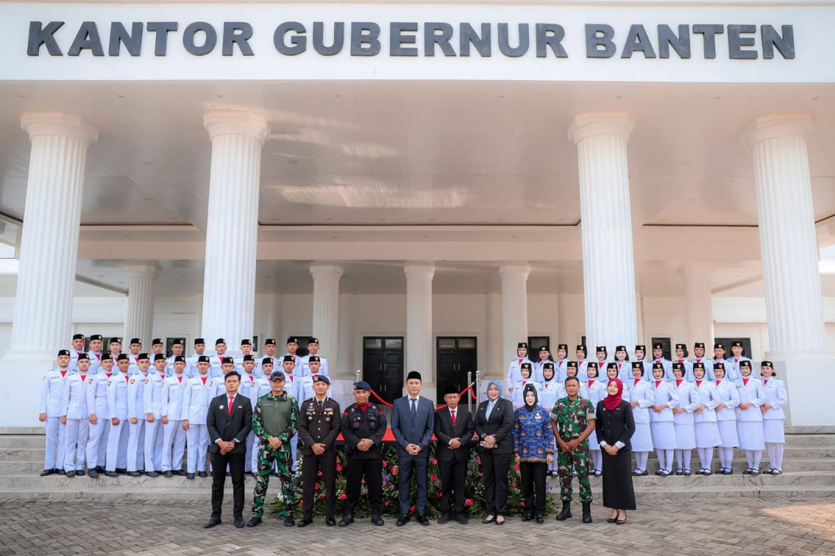 Plh Sekretaris Daerah Provinsi Banten, menekankan pentingnya nilai-nilai Pancasila dalam pembangunan saat Upacara Peringatan Harlah Pancasila