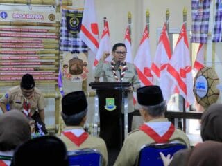 Wakil Wali Kota Tangerang buka Rakercab Pramuka 2025 dan tekankan pentingnya peran Pramuka dalam membentuk karakter generasi muda.
