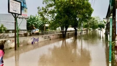 Hujan deras sejak Senin sore sebabkan banjir di 22 titik dan longsor di Tangsel. Ratusan warga terdampak, puluhan di antaranya mengungsi.