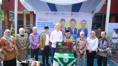 Bantuan Tiongkok untuk SMK Ruhama Uhamka disambut Pemkot Tangsel. Pilar: Ini investasi penting untuk masa depan SDM.