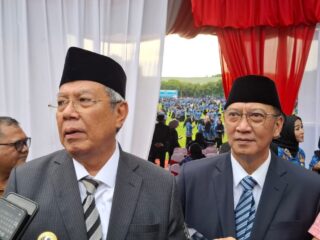 Wali Kota Tangsel Benyamin Davnie sebut tak ada larangan bagi P3K untuk gadaikan SK, fasilitasnya sudah disediakan Bank BJB.