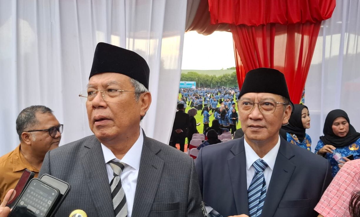 Wali Kota Tangsel Benyamin Davnie sebut tak ada larangan bagi P3K untuk gadaikan SK, fasilitasnya sudah disediakan Bank BJB.