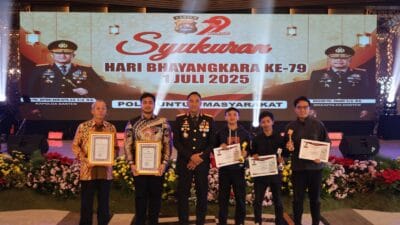 Polda Banten gelar lomba Hari Bhayangkara ke-79, ajang sinergi Polri dan masyarakat. Ini momen penghargaan untuk para pemenang.