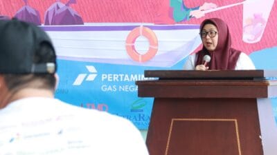 Wabup Intan hadiri aksi bersih di Teluknaga, ajak masyarakat gotong royong atasi sampah dan wujudkan Tangerang hijau berkelanjutan.