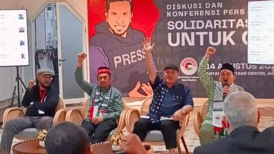 MUI dan ARI-BP ajak jurnalis Indonesia lantang bela rekan di Palestina, kecam pembunuhan 304 jurnalis oleh Zionis Israel.