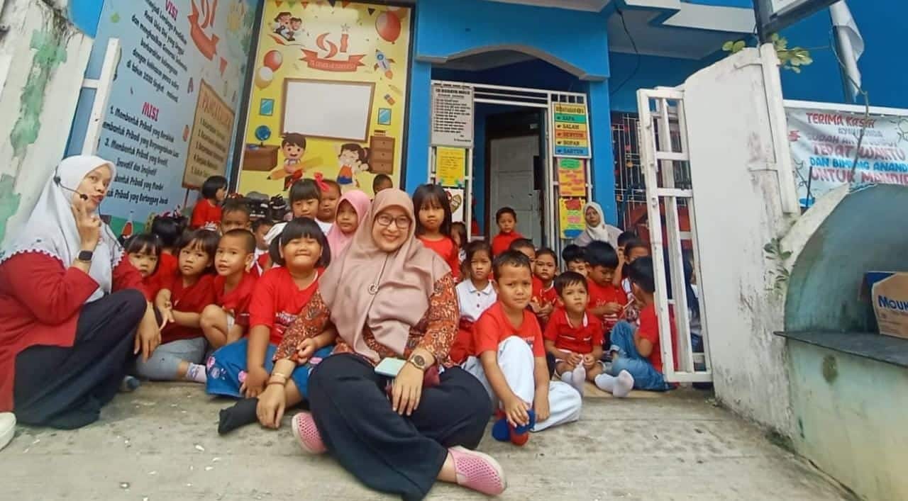 TK Generasi Indonesia di Tangerang menyiapkan generasi emas 2045 dengan pendidikan nasionalisme dan nilai kebangsaan sejak usia dini.