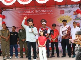 Bupati Tangerang hadiri puncak HUT RI ke-80 di Curug Wetan dan Sukamanah Rajeg, meriah dengan jalan sehat, seni, dan doorprize.