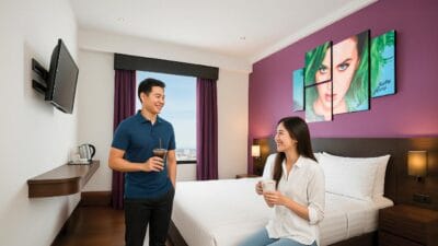 Fame Hotel Gading Serpong hadirkan pengalaman staycation seru bertema kopi lewat promo CAFFEINCATION mulai Rp 453.200 per malam.