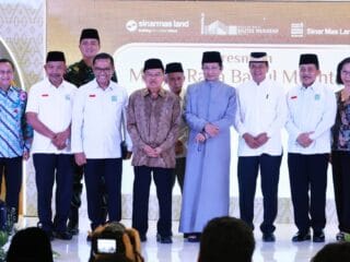 Bupati Tangerang, Menag, dan Ketua DMI resmikan Masjid Raya Baitul Mukhtar BSD City, pusat ibadah dan kegiatan sosial.