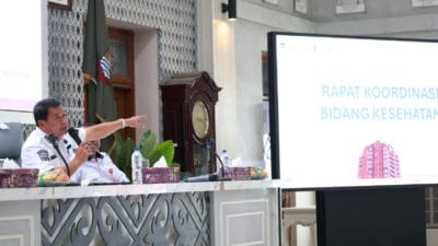 Bupati Tangerang pimpin Rakor Kesehatan bahas stunting, AKI-AKB, TBC, hingga pelayanan gratis dan aktivasi BPJS PBI.