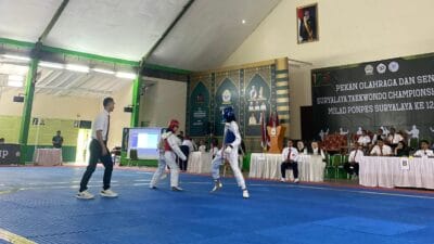 Expo Taekwondo meriahkan Milad ke-120 Ponpes Suryalaya, menghadirkan 500 atlet dari 40 klub untuk ajang prestasi dan pengembangan olahraga.