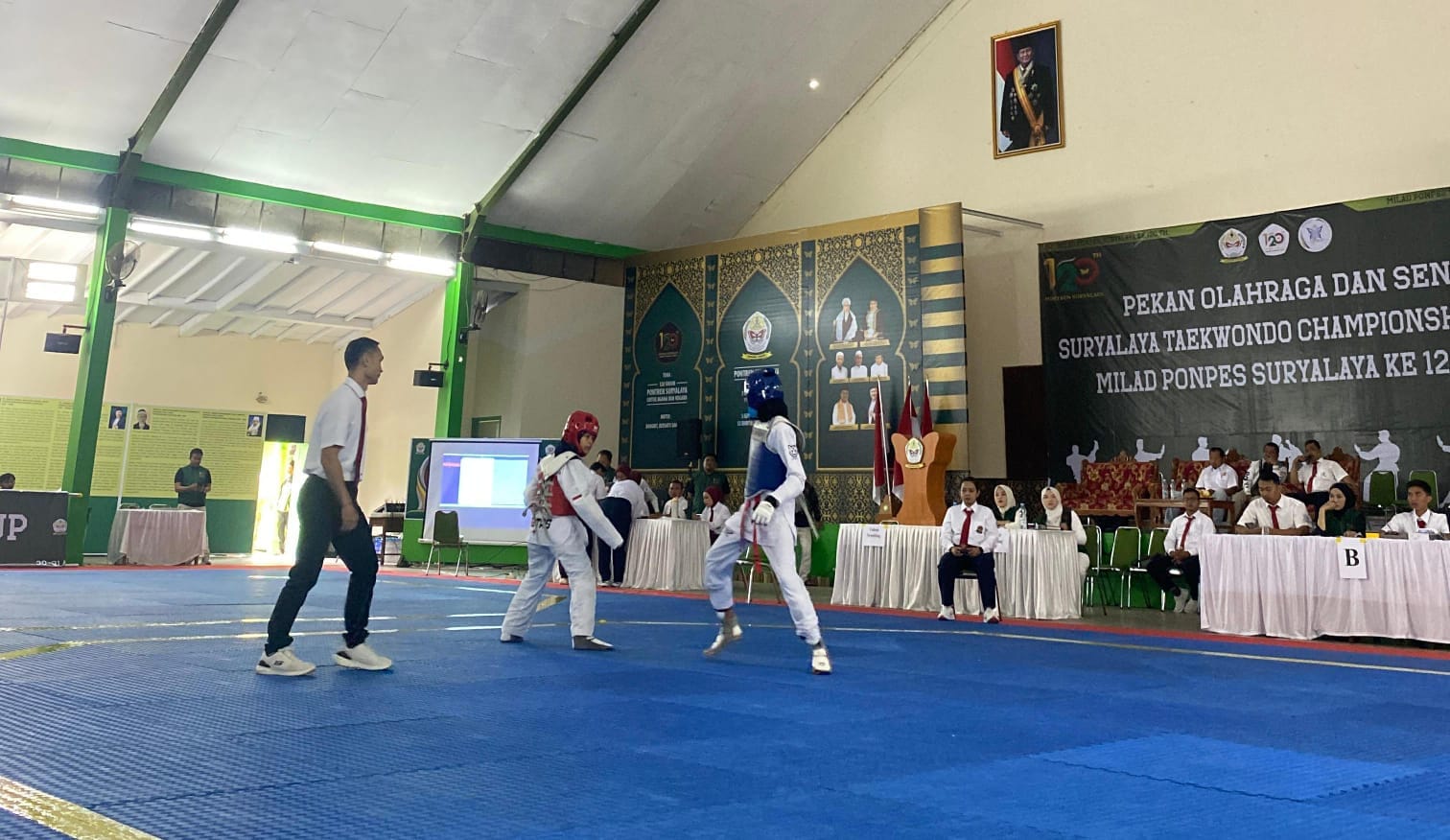 Expo Taekwondo meriahkan Milad ke-120 Ponpes Suryalaya, menghadirkan 500 atlet dari 40 klub untuk ajang prestasi dan pengembangan olahraga.