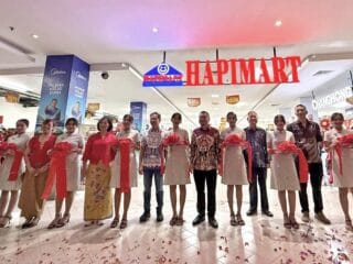 HAPIMART resmi buka gerai di ITC Kuningan, hadirkan konsep belanja modern dengan produk lengkap dan layanan berkualitas.