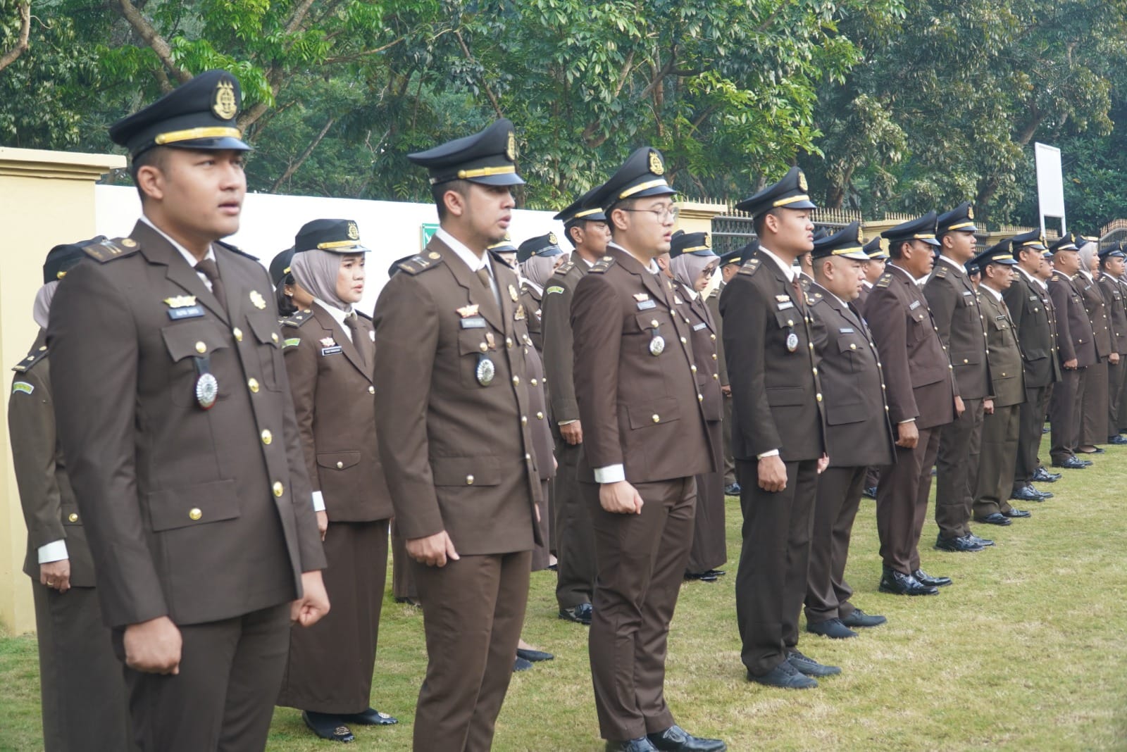 Kejari Kabupaten Tangerang peringati Harlah Ke-80 dengan tema Transformasi Kejaksaan Menuju Indonesia Maju.