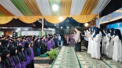 Santri YSB Suryalaya Tasikmalaya peringati Maulid Nabi 1447 H dengan lomba, pengajian, dan tabligh akbar penuh khidmat.