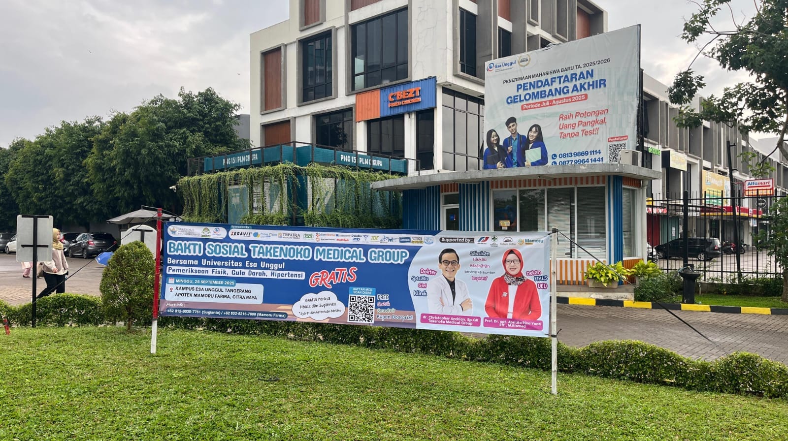 Warga Citra Raya bisa ikut pemeriksaan kesehatan gratis, senam & talkshow dari Takenoko Medical Group di UEU Tangerang, 28 Sept 2025.