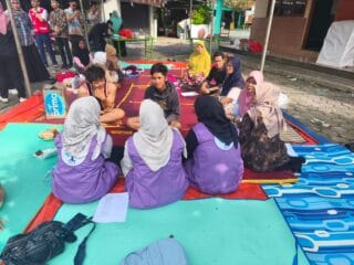 Pemkot Tangsel salurkan bantuan tahap kedua dan layanan trauma healing bagi korban kebakaran Asrama Polisi Serpong.