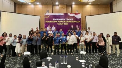 Bimtek penyusunan Peraturan Perusahaan di Tangerang dorong perusahaan patuhi UU ketenagakerjaan dan ajukan PP sah.