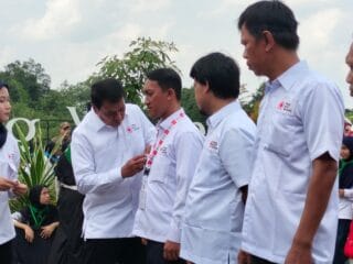 PMI Kabupaten Tangerang: Suparji Rustam Dianugerahi Lencana Bakti Pratama Bidang Relawan
