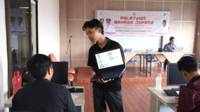 Pemkot Tangerang gelar pelatihan bahasa Jepang gratis level N5, 2 bulan intensif, buka peluang kerja hingga ke Negeri Sakura.