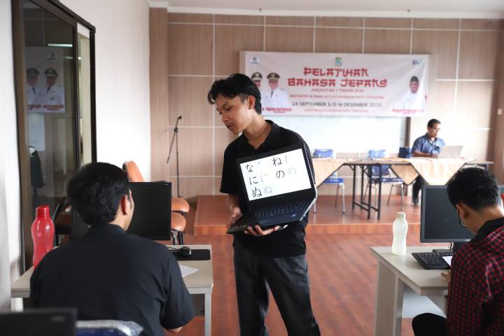 Pemkot Tangerang gelar pelatihan bahasa Jepang gratis level N5, 2 bulan intensif, buka peluang kerja hingga ke Negeri Sakura.