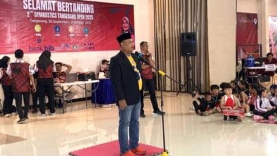 377 atlet muda ramaikan Gymnastic Tangerang Open II 2025, ajang nasional untuk pembinaan, prestasi, dan pengembangan olahraga senam.