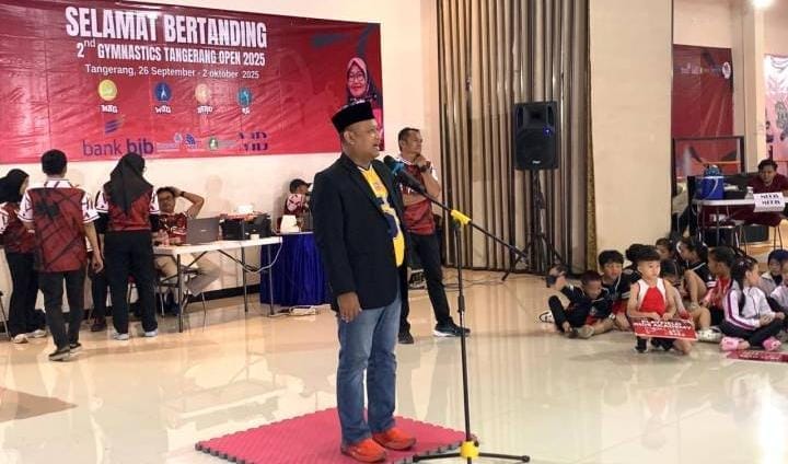 377 atlet muda ramaikan Gymnastic Tangerang Open II 2025, ajang nasional untuk pembinaan, prestasi, dan pengembangan olahraga senam.