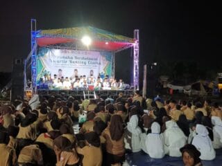 Kwarran Cisoka gelar Pramuka Bersholawat, rayakan Hari Pramuka ke-64 sekaligus Maulid Nabi dengan penuh khidmat dan kebersamaan.