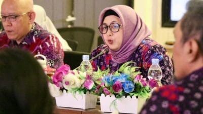 Wabup Tangerang Intan Nurul Hikmah tekankan pentingnya validitas data program P3S, Gebrak Tegas, dan KPM untuk turunkan stunting.