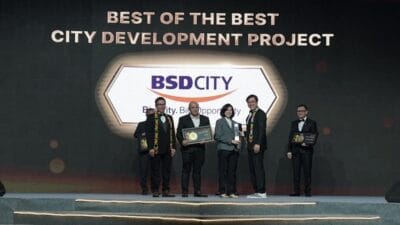 Sinar Mas Land sabet 10 penghargaan Golden Property Awards 2025, bukti inovasi dan komitmen pada pembangunan kota berkelanjutan.