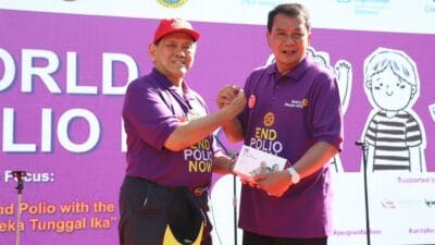 Bupati Tangerang pastikan imunisasi Polio hampir 100% tercapai, tekankan komitmen wujudkan Kabupaten Tangerang bebas Polio.