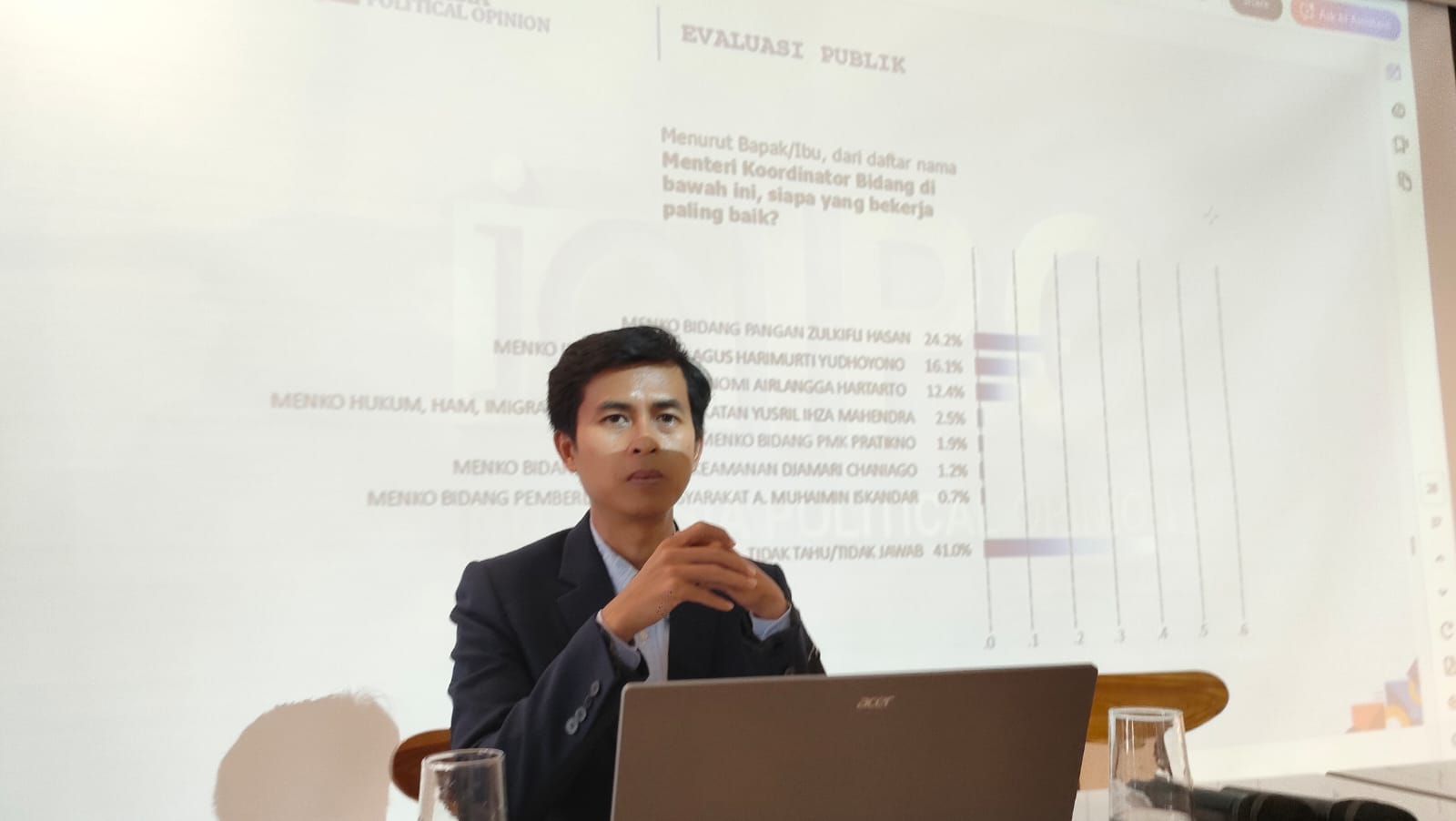 Survei IPO Oktober 2025: Gerindra puncaki elektabilitas, PAN masuk lima besar, PDI-P dan Golkar tetap populer.