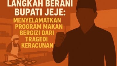 Langkah tegas Bupati Jeje Ritchie tangani tragedi MBG Bandung Barat tunjukkan keberanian politik demi keselamatan publik dan evaluasi total.