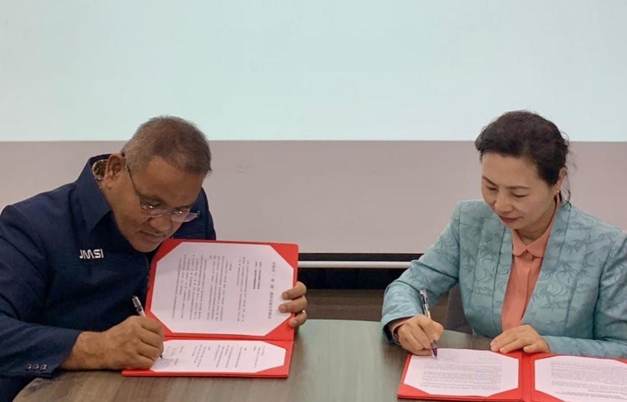 JMSI dan ACJA teken MoU bangun “Rumah Wartawan Tiongkok-Indonesia” untuk memperkuat kerja sama dan pertukaran media.