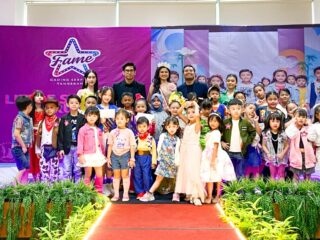 Suasana meriah warnai Kids Fashion Show “Little Stars on The Runway” di Fame Hotel Gading Serpong, ajang ekspresi anak penuh kreativitas.