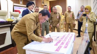 Pemkab Tangerang tegaskan Perda KTR, lindungi kesehatan masyarakat dan ciptakan lingkungan bebas asap rokok.