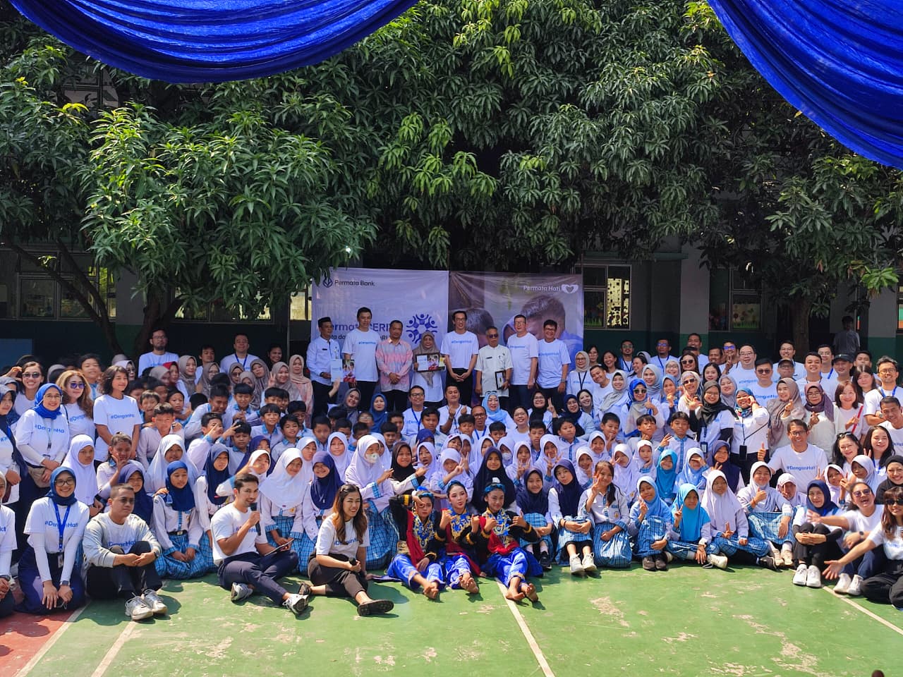 Permata CERITA edukasi literasi keuangan anak, didukung Employee Volunteer Permata Bank di Tangerang Selatan.