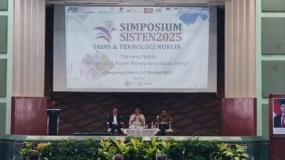 SISTEN 2025 BRIN-HIMNI bahas peran nuklir bagi energi, kesehatan, dan industri, serta rencana studi Teknik Nuklir di Unhan RI.