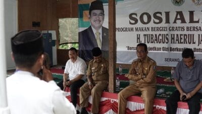 Komisi IX DPR dan BGN gencarkan Program Makan Bergizi di Serang untuk wujudkan generasi sehat, cerdas, dan berdaya saing.