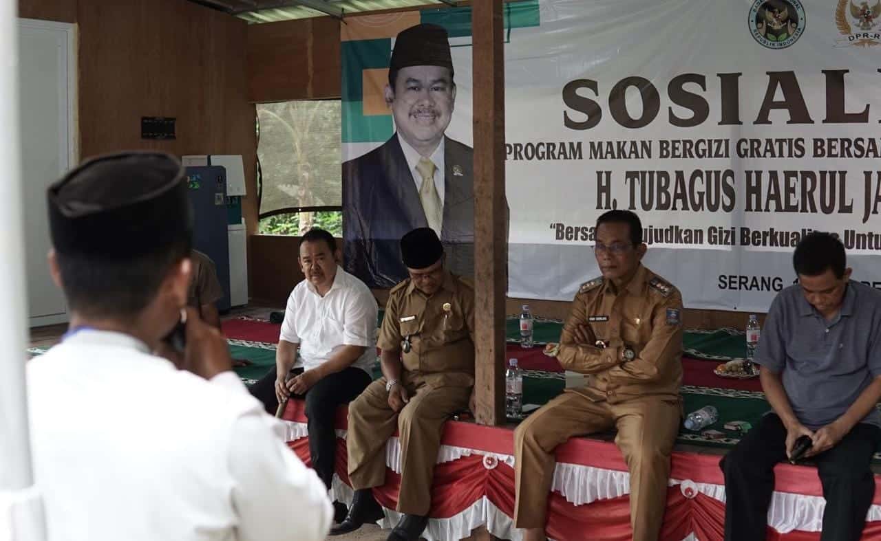 Komisi IX DPR dan BGN gencarkan Program Makan Bergizi di Serang untuk wujudkan generasi sehat, cerdas, dan berdaya saing.