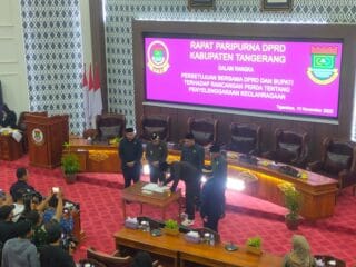 DPRD dan Pemkab Tangerang sahkan Perda Keolahragaan untuk perkuat pembinaan atlet, pengembangan sarana, dan kepastian hukum olahraga.