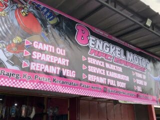 Dari Garasi Keluarga, Bengkel Motor APC Garage Tumbuh Bersama Ramainya Rajeg